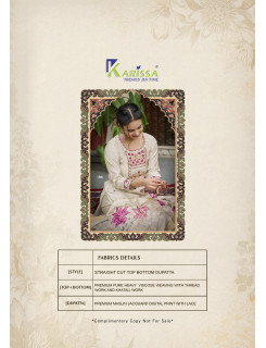 Karissa Nora Vol 4 Readymade Dress Catalog at Wholesale Rate