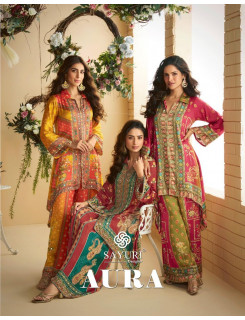 Sayuri Designer Aura Co Ord Set Catalog at Wholesale Rate Sayuri Designer Aura Co Ord Set Catalog at Wholesale Rate