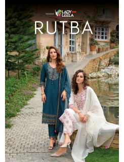 Lady Leela Rutba Embroidery Salwar Kameez Catalog at Wholesale Rate