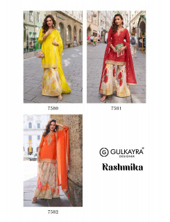 Gulkayra Rashmika Designer Wedding Party Salwar Suits Catalog at Wholesale Rate