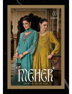 Kailee Fashion Meher Readymade Dress Catalog at Wholesale Rate Kailee Fashion Meher Readymade Dress Catalog at Wholesale Rate