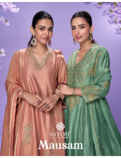Sayuri Designer Mausam Designer Wedding Party Salwar Suits Catalog at Wholesale Rate Sayuri Designer Mausam Designer Wedding Party Salwar Suits Catalog at Wholesale Rate