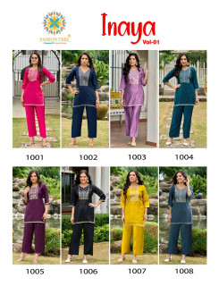 Passion Tree Inaya Vol 1 Co Ord Set Catalog at Wholesale Rate Passion Tree Inaya Vol 1 Co Ord Set Catalog at Wholesale Rate