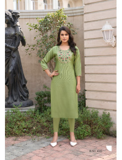 Vaniska Candy Crush Vol 1 Embroidery Kurti Catalog at Wholesale Rate