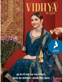 Kaya Kurti Vidhya Anarkali Suits Catalog at Wholesale Rate Kaya Kurti Vidhya Anarkali Suits Catalog at Wholesale Rate