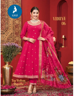 Kaya Kurti Vidhya Anarkali Suits Catalog at Wholesale Rate Kaya Kurti Vidhya Anarkali Suits Catalog at Wholesale Rate