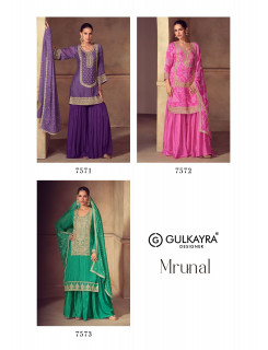 Gulkayra Mrunal Designer Wedding Party Salwar Suits Catalog at Wholesale Rate