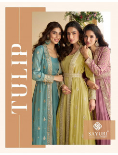 Sayuri Designer Tulip Designer Wedding Party Salwar Suits Catalog at Wholesale Rate Sayuri Designer Tulip Designer Wedding Party Salwar Suits Catalog at Wholesale Rate