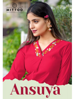 Mittoo Kurti Ansuya Kurtis With Bottom Catalog at Wholesale Rate Mittoo Kurti Ansuya Kurtis With Bottom Catalog at Wholesale Rate