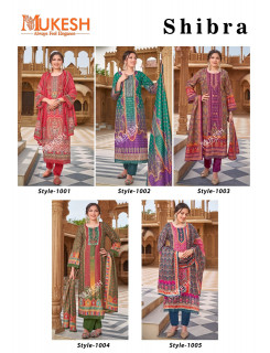 Mukesh Shibra Pakistani Suits Catalog at Wholesale Rate