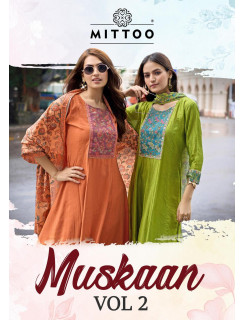 Mittoo Kurti Muskaan Vol 2 Readymade Dress Catalog at Wholesale Rate