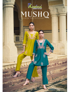 Karissa Mushq Co Ord Set Catalog at Wholesale Rate Karissa Mushq Co Ord Set Catalog at Wholesale Rate