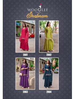 Wooglee Fashion Shabnam Readymade Dress Catalog at Wholesale Rate Wooglee Fashion Shabnam Readymade Dress Catalog at Wholesale Rate