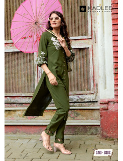 Kadlee Silver Stone Kurtis With Bottom Catalog at Wholesale Rate Kadlee Silver Stone Kurtis With Bottom Catalog at Wholesale Rate