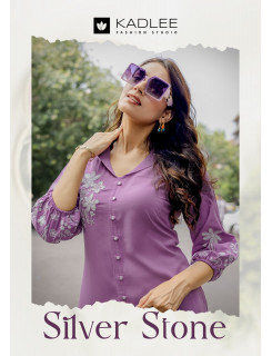 Kadlee Silver Stone Kurtis With Bottom Catalog at Wholesale Rate Kadlee Silver Stone Kurtis With Bottom Catalog at Wholesale Rate