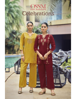 Ossm Celebrations Co Ord Set Catalog at Wholesale Rate Ossm Celebrations Co Ord Set Catalog at Wholesale Rate