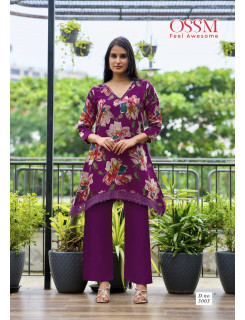 Ossm Life Style Vol 3 Kurtis With Bottom Catalog at Wholesale Rate
