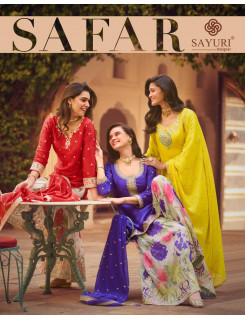 Sayuri Designer Safar Designer Wedding Party Salwar Suits Catalog at Wholesale Rate Sayuri Designer Safar Designer Wedding Party Salwar Suits Catalog at Wholesale Rate