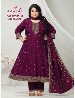 Aanchi Plus Fatima Readymade Dress Size Set at Wholesale Rate Aanchi Plus Fatima Readymade Dress Size Set at Wholesale Rate