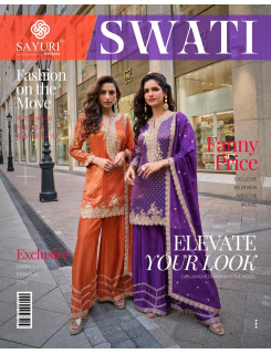 Sayuri Designer Swati Embroidery Salwar Kameez Catalog at Wholesale Rate Sayuri Designer Swati Embroidery Salwar Kameez Catalog at Wholesale Rate