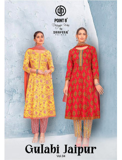 Deeptex Point 8 Gulabi Jaipur Vol 4 Anarkali Suits Catalog a Wholesale Rate Deeptex Point 8 Gulabi Jaipur Vol 4 Anarkali Suits Catalog a Wholesale Rate