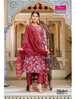 Diya Trends Mishri Printed Salwar Kameez Catalog at Wholesale Rate Diya Trends Mishri Printed Salwar Kameez Catalog at Wholesale Rate