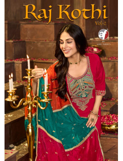 Anju Fabrics Raj Kothi Vol 2 Readymade Dress Catalog at Wholesale Rate