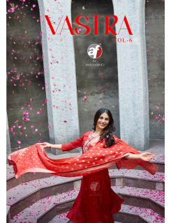 Anju Fabrics Vastra Vol 6 Readymade Dress Catalog at Wholesale Rate