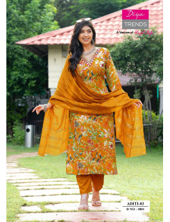 Diya Trends Aditi Vol 03 Printed Salwar Kameez Catalog at Wholesale Rate Diya Trends Aditi Vol 03 Printed Salwar Kameez Catalog at Wholesale Rate