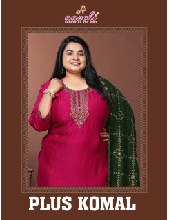 Aanchi Plus Komal Readymade Dress Size Set at Wholesale Rate