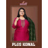 Aanchi Plus Komal Readymade Dress Size Set at Wholesale Rate