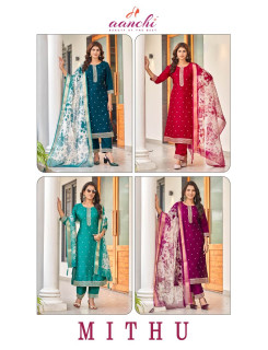 Aanchi Mithu Readymade Dress Catalog at Wholesale Rate