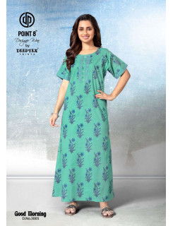 Deeptex Point 8 Good Morning Vol 3 Night Dress Catalog at Wholesale Rate