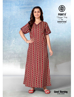Deeptex Point 8 Good Morning Vol 3 Night Dress Catalog at Wholesale Rate