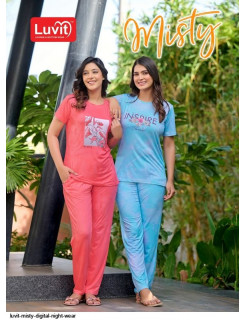 Luvit Misty Night Dress Catalog at Wholesale Rate