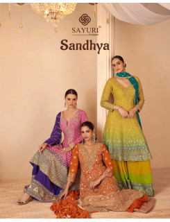 Sayuri Designer Sandhya Designer Wedding Party Salwar Suits Catalog at Wholesale Rate