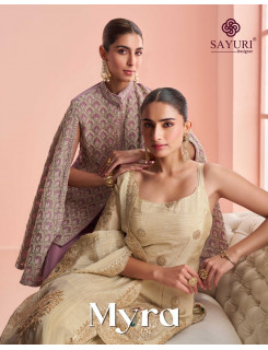 Sayuri Designer Myra Designer Wedding Party Salwar Suits Catalog at Wholesale Rate
