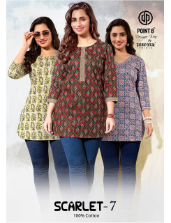 Deeptex Point 8 Scarlet Vol 7 Ladies Tops Catalog at Wholesale Rate