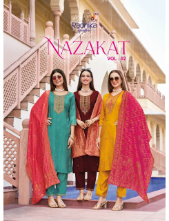 Radhika Lifestyle Nazakat Vol 2 Readymade Dress Catalog at Wholesale Rate