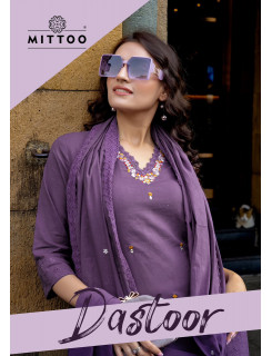 Mittoo Kurti Dastoor Cotton Salwar Kameez Catalog at Wholesale Rate