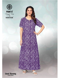 Deeptex Point 8 Good Morning Vol 4 Night Dress Catalog at Wholesale Rate