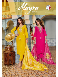 Anju Fabrics Mayra Vol 8 Readymade Dress Catalog at Wholesale Rate