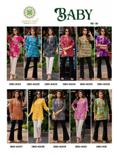 Passion Tree Baby Vol 4 Ladies Tops Catalog at Wholesale Rate