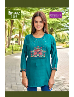 Rangmaya Riwaaz Ladies Tops Catalog at Wholesale Rate