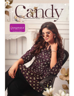 Rangmaya Candy Vol 13 Ladies Tops Catalog at Wholesale Rate