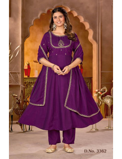 Reevika Super Embroidery Salwar Kameez Size Set at Wholesale Rate