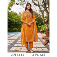 100 Miles Kurti AN4111 Readymade Dress Size Set at Wholesale Rate