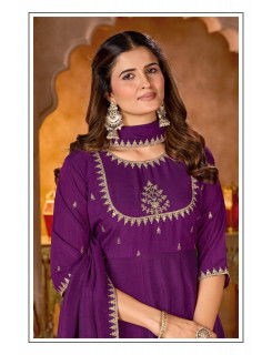 Reevika Super Embroidery Salwar Kameez Size Set at Wholesale Rate