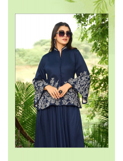 Clysi Luvika Kurti Palazzo Set Catalog at Wholesale Rate