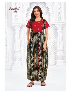 Pranjul Pragati Nighty Vol 15 2XL Night Dress Catalog at Wholesale Rate